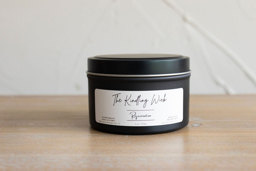 Rejuvenation - 6 oz. Tin Candle