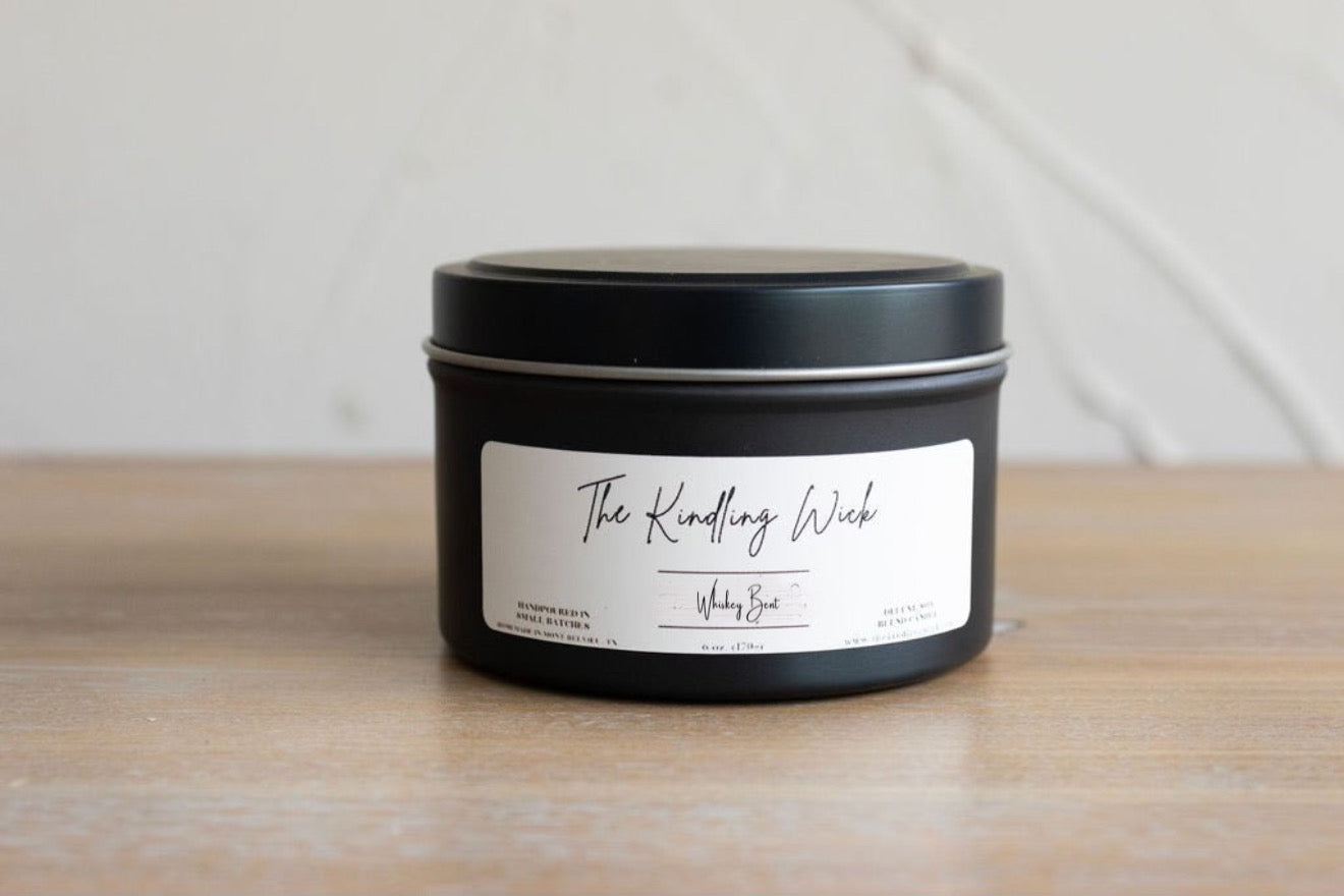 Whiskey Bent - 6 oz. Tin Candle