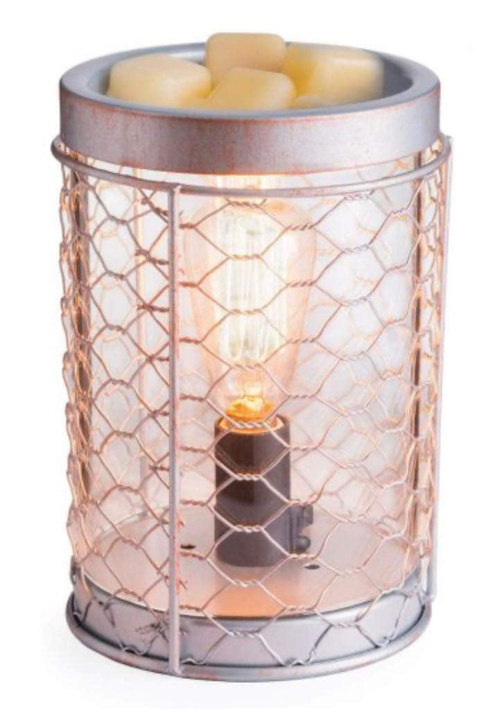 Chicken Wire Vintage Bulb Fragrance Warmer
