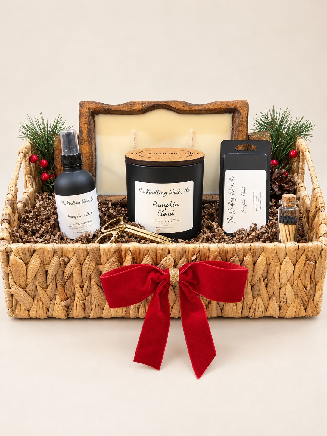 X-Large Gift Basket- The Ultimate Kindling Wick Experience