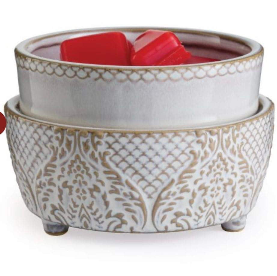 Vintage White 2-In-1 Classic Fragrance Warmer