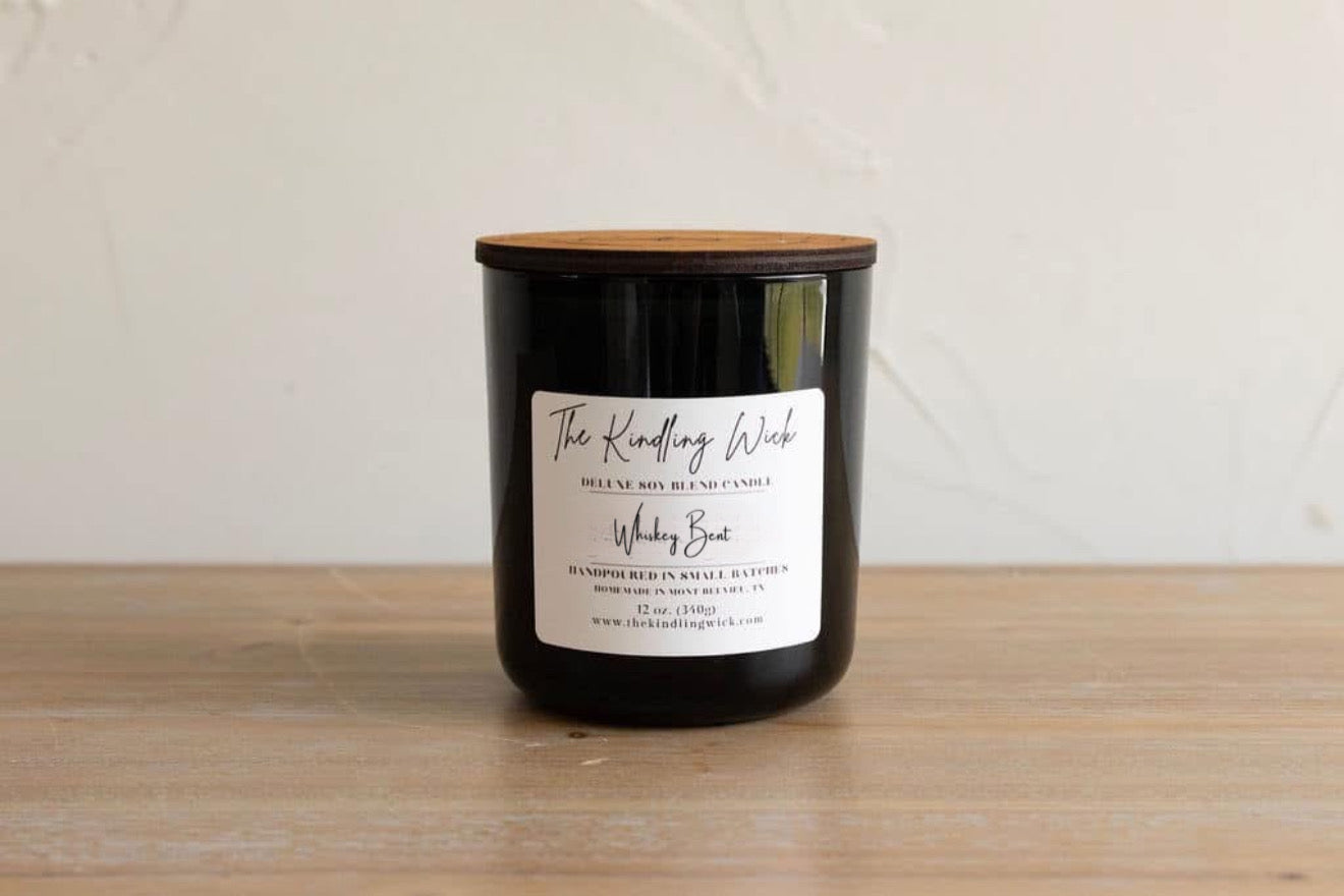 12 oz. candle - Whiskey Bent