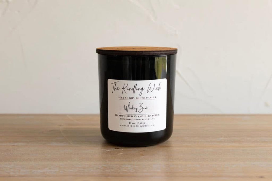 12 oz. candle - Whiskey Bent